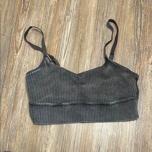 Ribbed Sports Bra by aerie